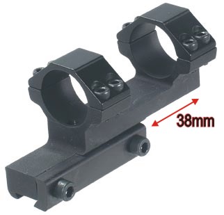    (, )  (Leapers) RGPMOFS38-25H4     AccuShot Airgun/.22 1" Bi-directional Offset Optimum Profile Mount.